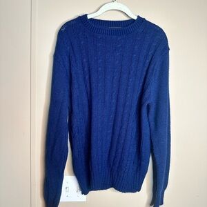 Men's Blue Sweater
